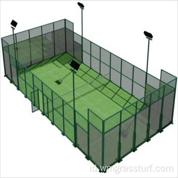 Rumput Sintetis Non-Infill untuk Lapangan Padel